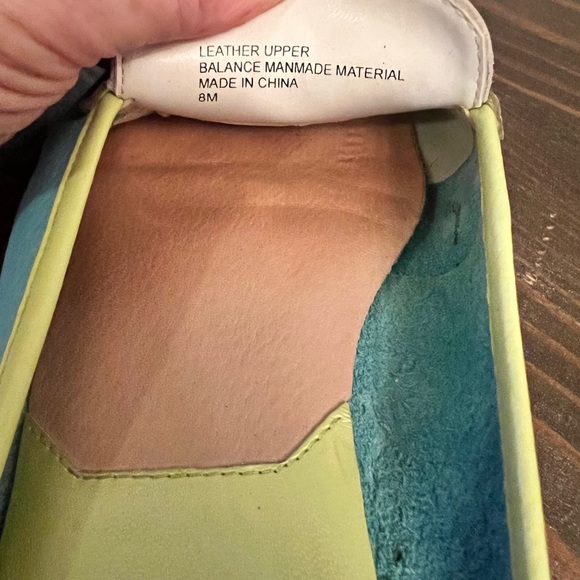 Coldwater Creek Women's Color Block Loafer Mule Size 8M - Picture 5 of 7